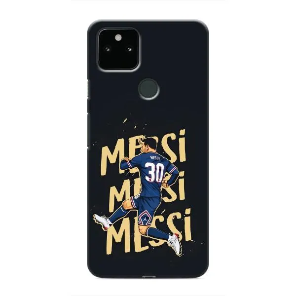 Чохол з принтом «Messi ПСЖ» для Google Pixel 5