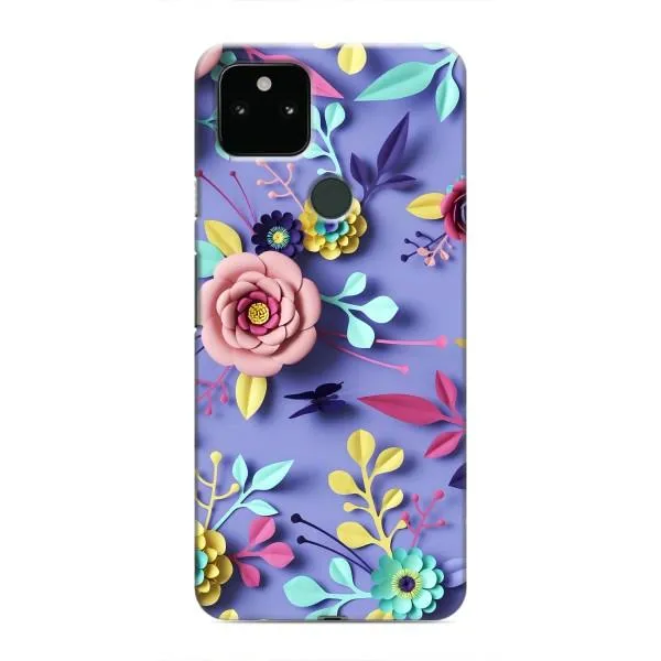 Чохол з принтом «Дизайн квітів» для Google Pixel 5