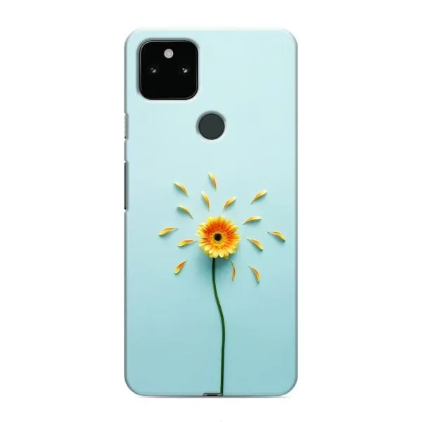 Чохол з принтом «Жовта квітка» для Google Pixel 5
