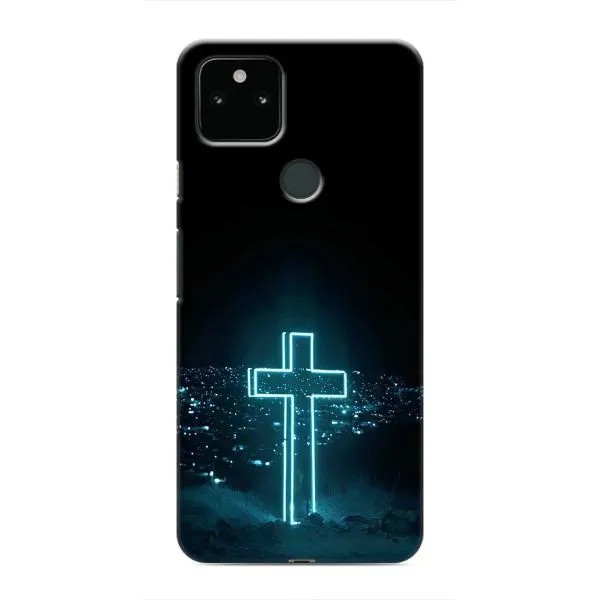 Чохол з принтом «Хрест і місто» для Google Pixel 5