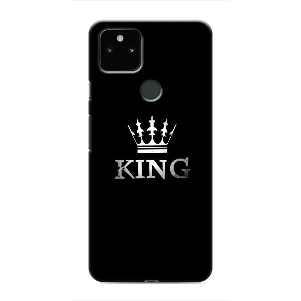Чехол с принтом «KING» для Google Pixel 5