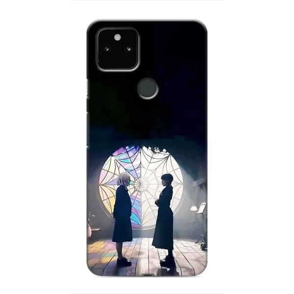 Чохол з принтом «Венздей та Інід» для Google Pixel 5