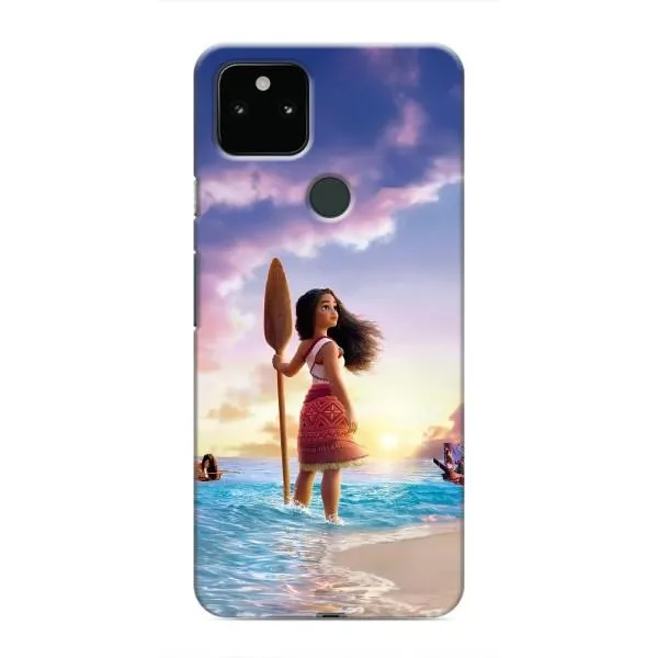 Чохол з принтом «Моана з веслом» для Google Pixel 5
