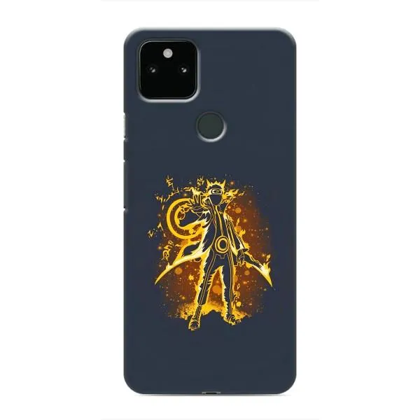 Чехол с принтом «золотой Наруто» для Google Pixel 5