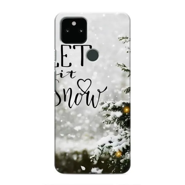 Чохол з принтом «Let it snow» для Google Pixel 5