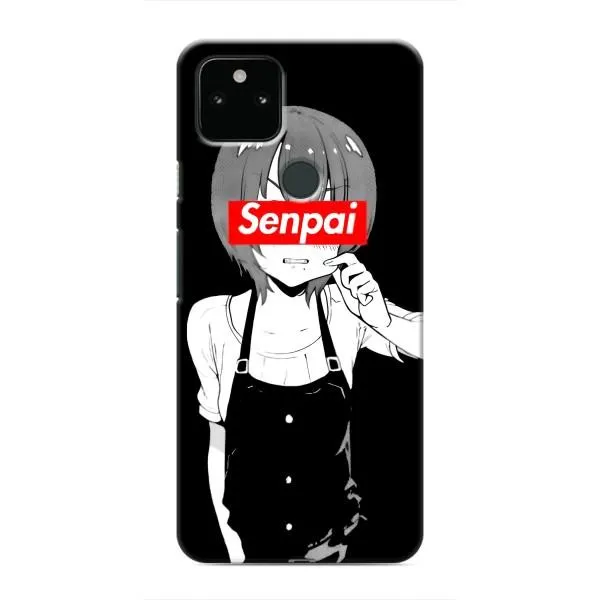 Чехол с принтом «Senpai» для Google Pixel 5a 5G