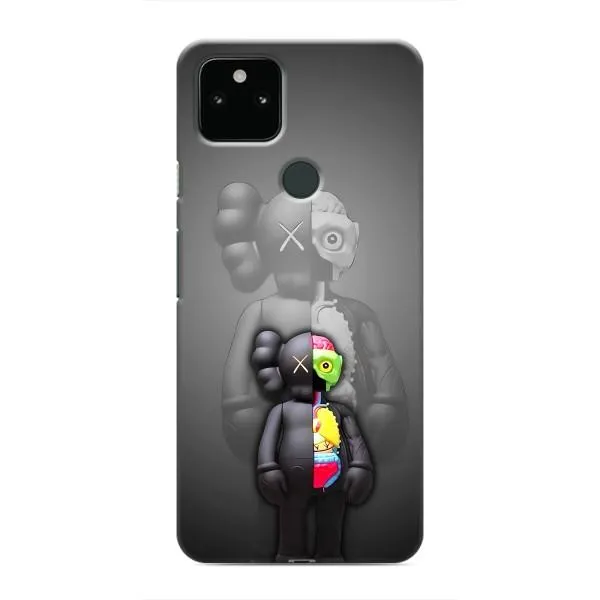 Чохол з принтом «Тіло Bearbrick» для Google Pixel 5a 5G