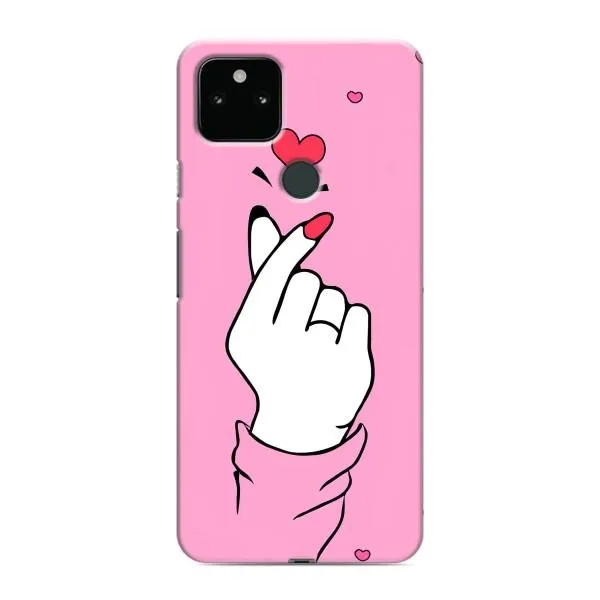 Чехол с принтом «Знак Love» для Google Pixel 5a 5G