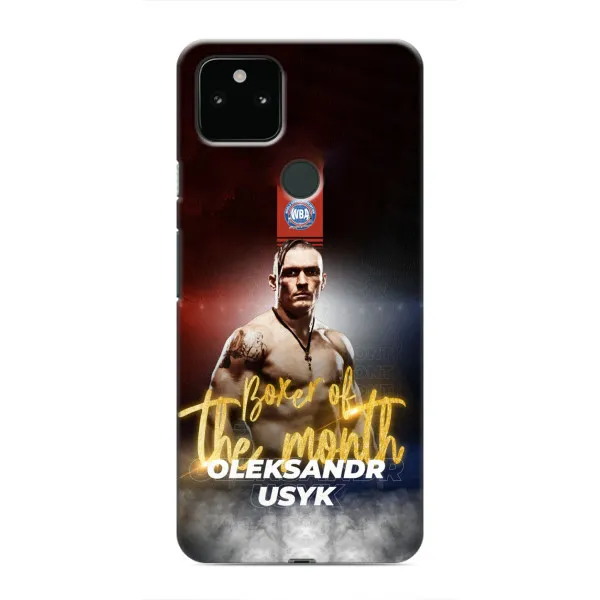 Чехол с принтом «Olexandr Usyk» для Google Pixel 5a 5G Чехол с принтом «Olexandr Usyk» для Google Pixel 5a 5G