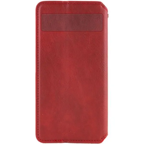Кожаный чехол-книжка GETMAN Cubic (PU) для Google Pixel 6 Pro — Красный — фото 2