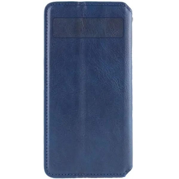 Кожаный чехол-книжка GETMAN Cubic (PU) для Google Pixel 6 Pro — Синий — фото 2 Кожаный чехол-книжка GETMAN Cubic (PU) для Google Pixel 6 Pro — Синий — фото 2
