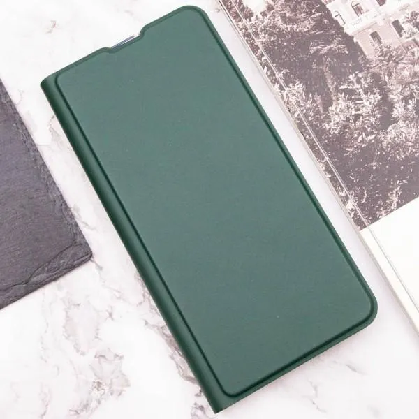 Кожаный чехол-книжка GETMAN Elegant (PU) для Google Pixel 6 Pro — Зеленый — фото 5