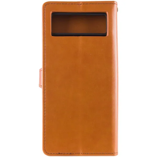 Кожаный чехол-книжка GETMAN Gallant (PU) для Google Pixel 6 Pro — Коричневый — фото 2