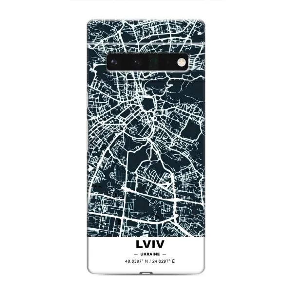 Чехол с принтом «Львов» для Google Pixel 6 Pro