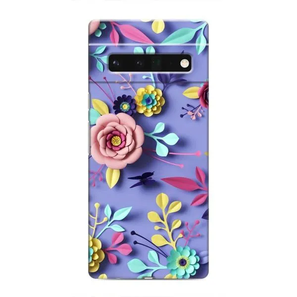 Чехол с принтом «Цветочный дизайн» для Google Pixel 6 Pro Чехол с принтом «Цветочный дизайн» для Google Pixel 6 Pro