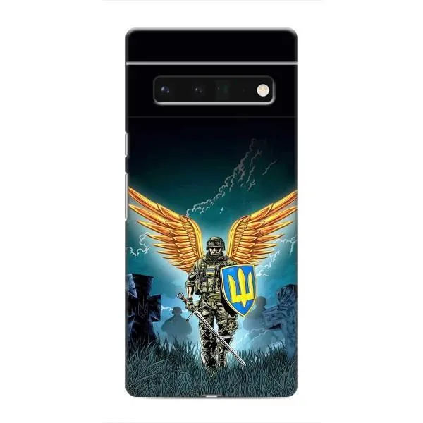 Чохол з принтом «Солдат ЗСУ» для Google Pixel 6 Pro Чохол з принтом «Солдат ЗСУ» для Google Pixel 6 Pro