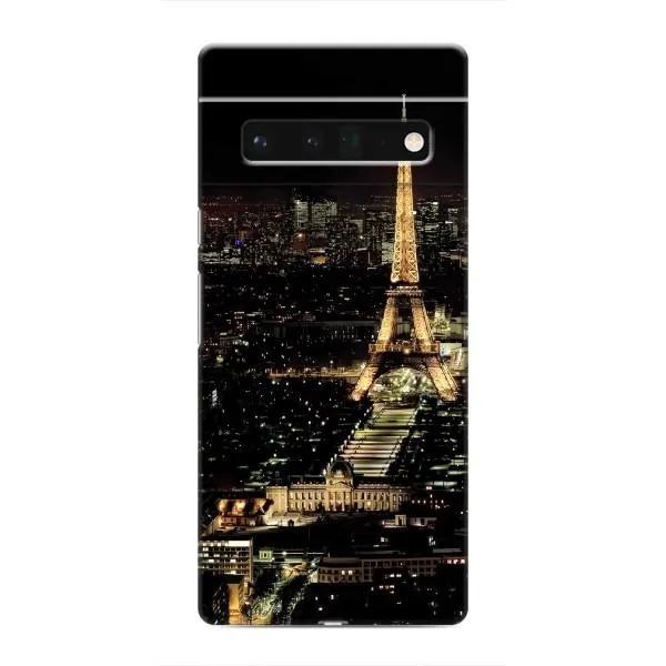 Чехол с принтом «Ночной Париж» для Google Pixel 6 Pro