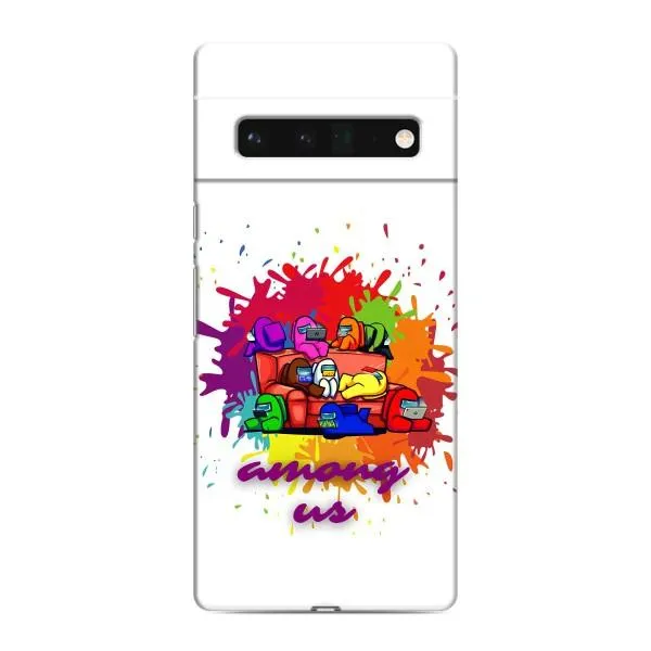 Чехол с принтом «Яркий АмонгАс» для Google Pixel 6 Pro Чехол с принтом «Яркий АмонгАс» для Google Pixel 6 Pro