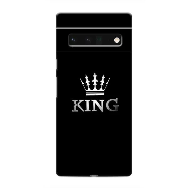 Чехол с принтом «KING» для Google Pixel 6 Pro Чехол с принтом «KING» для Google Pixel 6 Pro