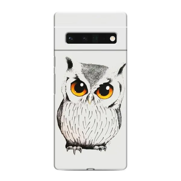Чохол з принтом «Мила Сова» для Google Pixel 6 Pro