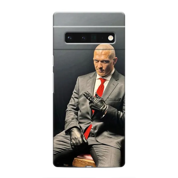 Чехол с принтом «Усик Hitman» для Google Pixel 6 Pro