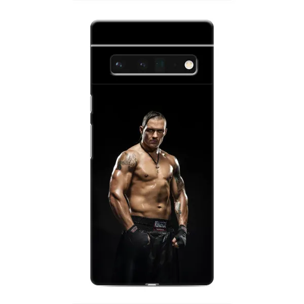 Чехол с принтом «Чемпион Александр Усик» для Google Pixel 6 Pro