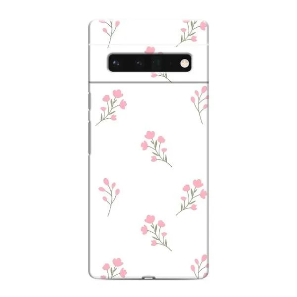 Чехол с принтом «Розовые цветы» для Google Pixel 6 Pro Чехол с принтом «Розовые цветы» для Google Pixel 6 Pro