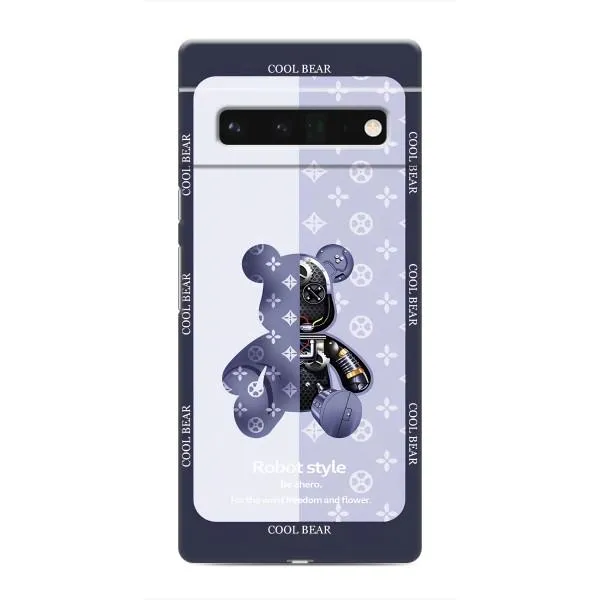 Чохол з принтом «Медведик LV» для Google Pixel 6 Pro