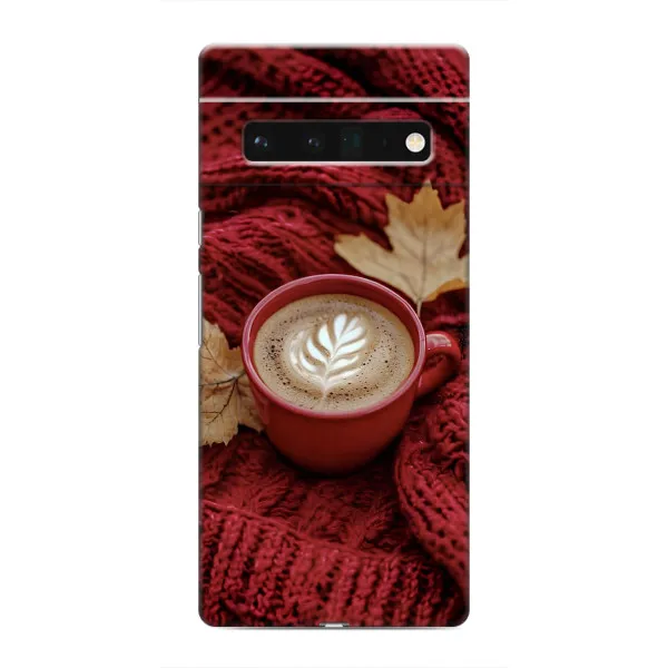 Чехол с принтом «Кофе на пледе» для Google Pixel 6 Pro Чехол с принтом «Кофе на пледе» для Google Pixel 6 Pro