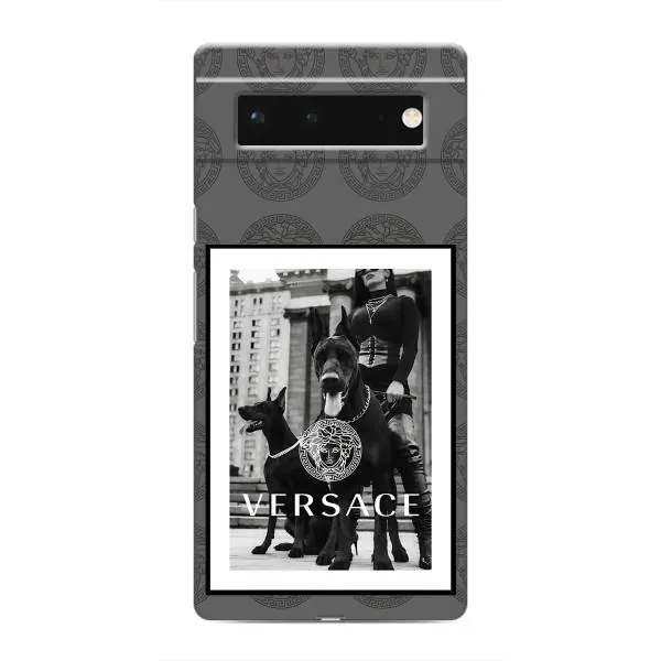 Чохол з принтом «Версаче» для Google Pixel 6