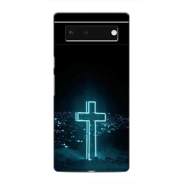 Чохол з принтом «Хрест і місто» для Google Pixel 6 Чохол з принтом «Хрест і місто» для Google Pixel 6