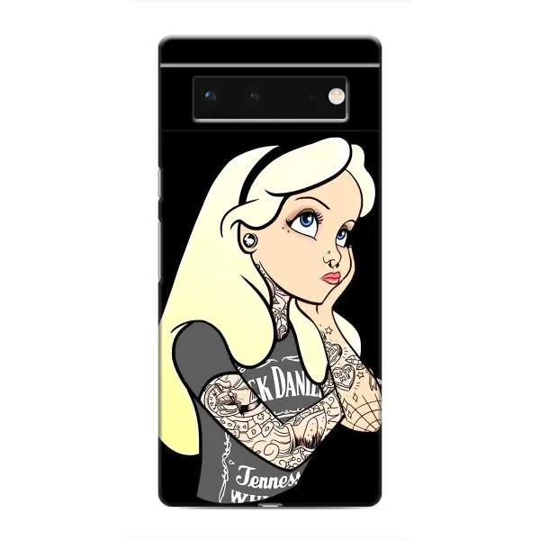 Чохол з принтом «Дівчина в тату» для Google Pixel 6
