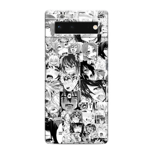 Чехол с принтом «Ahegao manga» для Google Pixel 6