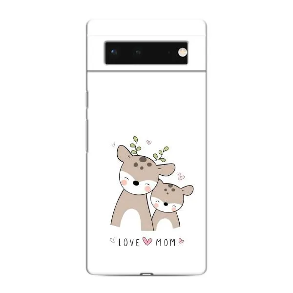 Чохол з принтом «Оленята мама і малюк» для Google Pixel 6 Чохол з принтом «Оленята мама і малюк» для Google Pixel 6