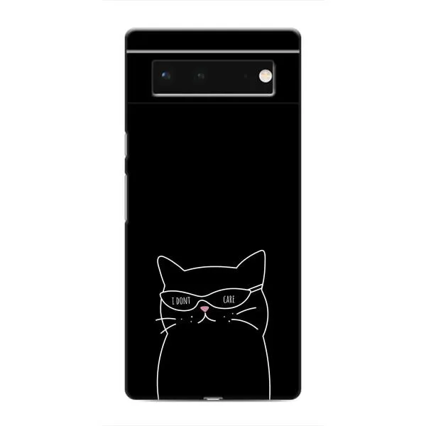 Чохол з принтом «Байдужий кіт» для Google Pixel 6