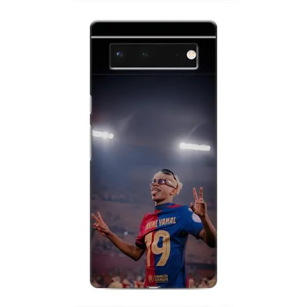 Чохол з принтом «Ямаль на стадіоні» для Google Pixel 6