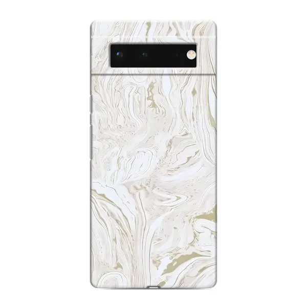 Чохол з принтом «Білий мрамор» для Google Pixel 6