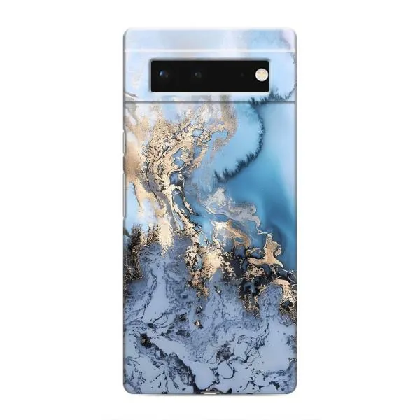 Чохол з принтом «Ніжний мрамор» для Google Pixel 6