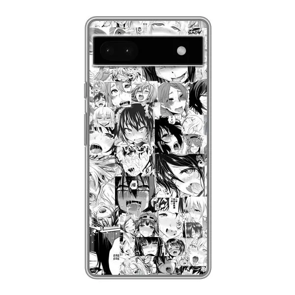 Чехол с принтом «Ahegao manga» для Google Pixel 6a Чехол с принтом «Ahegao manga» для Google Pixel 6a