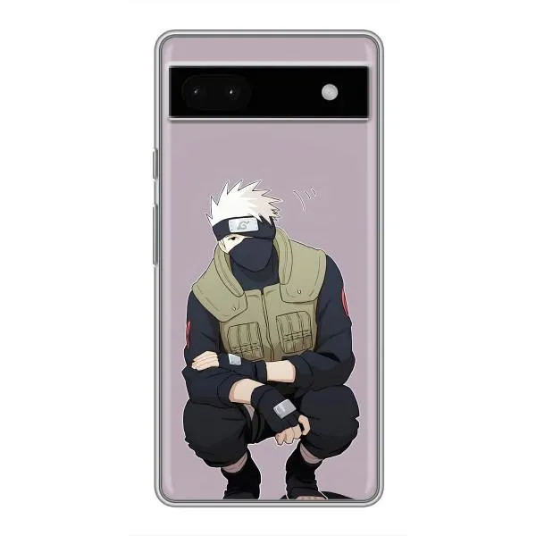 Чехол с принтом «Какаши» для Google Pixel 6a Чехол с принтом «Какаши» для Google Pixel 6a
