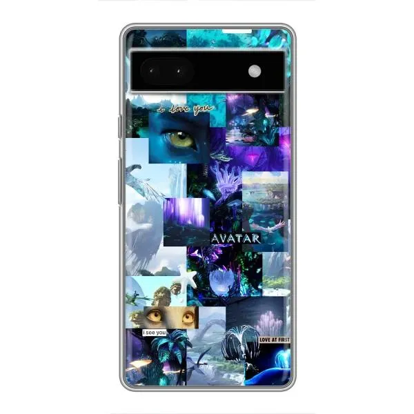 Чехол с принтом «коллаж Аватар» для Google Pixel 6a Чехол с принтом «коллаж Аватар» для Google Pixel 6a