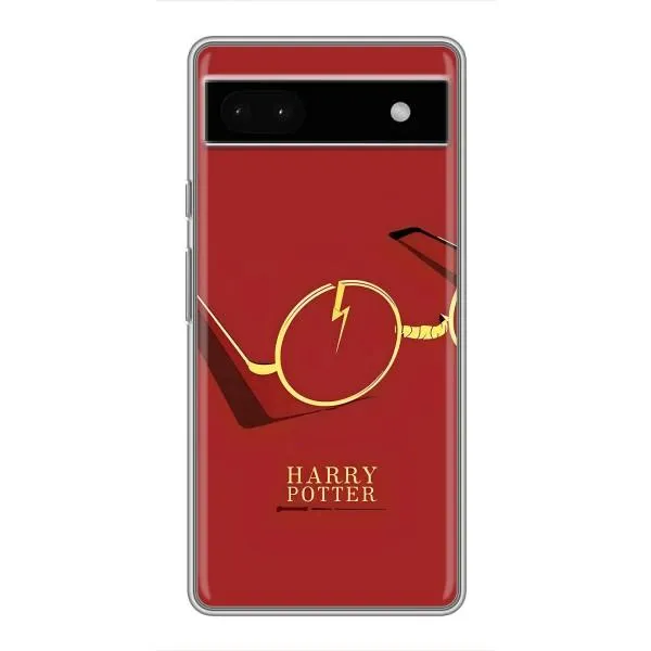 Чехол с принтом «очки Гарри» для Google Pixel 6a Чехол с принтом «очки Гарри» для Google Pixel 6a