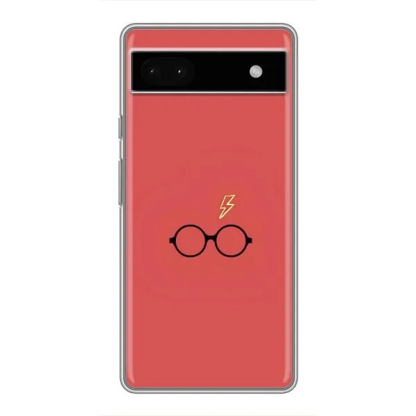 Чехол с принтом «шрам и очки» для Google Pixel 6a Чехол с принтом «шрам и очки» для Google Pixel 6a