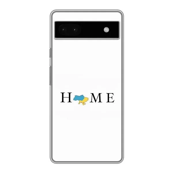 Чохол з принтом «Home» для Google Pixel 6a