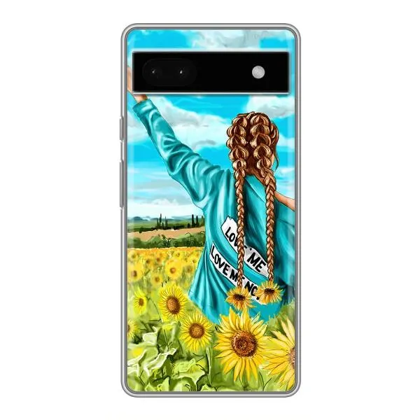 Чохол з принтом «Україночка» для Google Pixel 6a