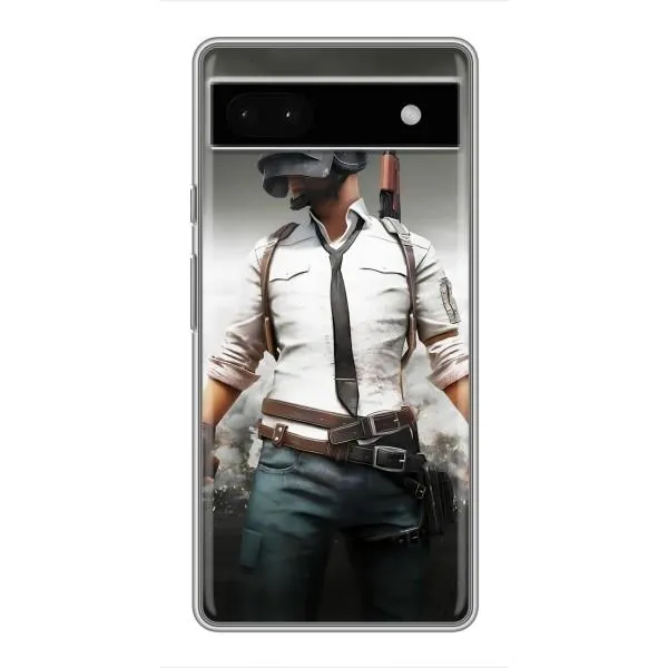 Чохол з принтом «Пабг мен» для Google Pixel 6a