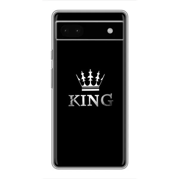 Чехол с принтом «KING» для Google Pixel 6a