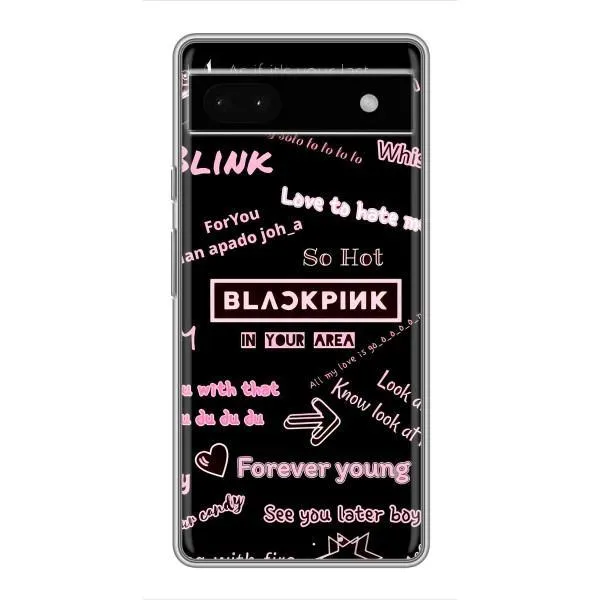 Чехол с принтом «BLACKPINK» для Google Pixel 6a