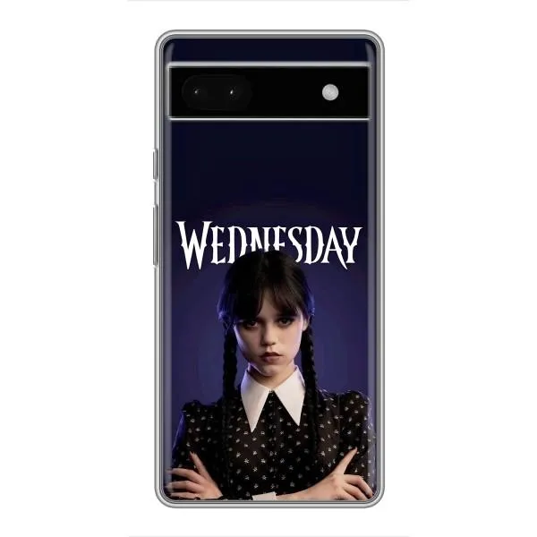 Чехол с принтом «Wednesday» для Google Pixel 6a