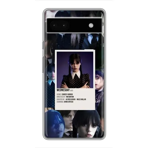 Чохол з принтом «колаж Венздей» для Google Pixel 6a
